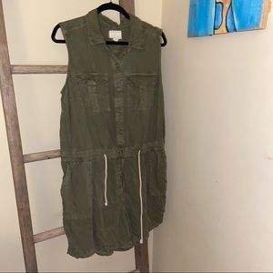 Caslon Olive Green Romper